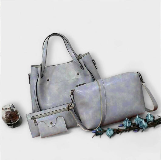 Lora. - 4-Piece Vintage Bag Set