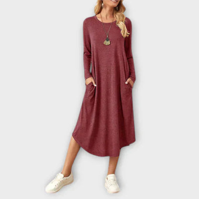 Winter Dress with Long Sleeves