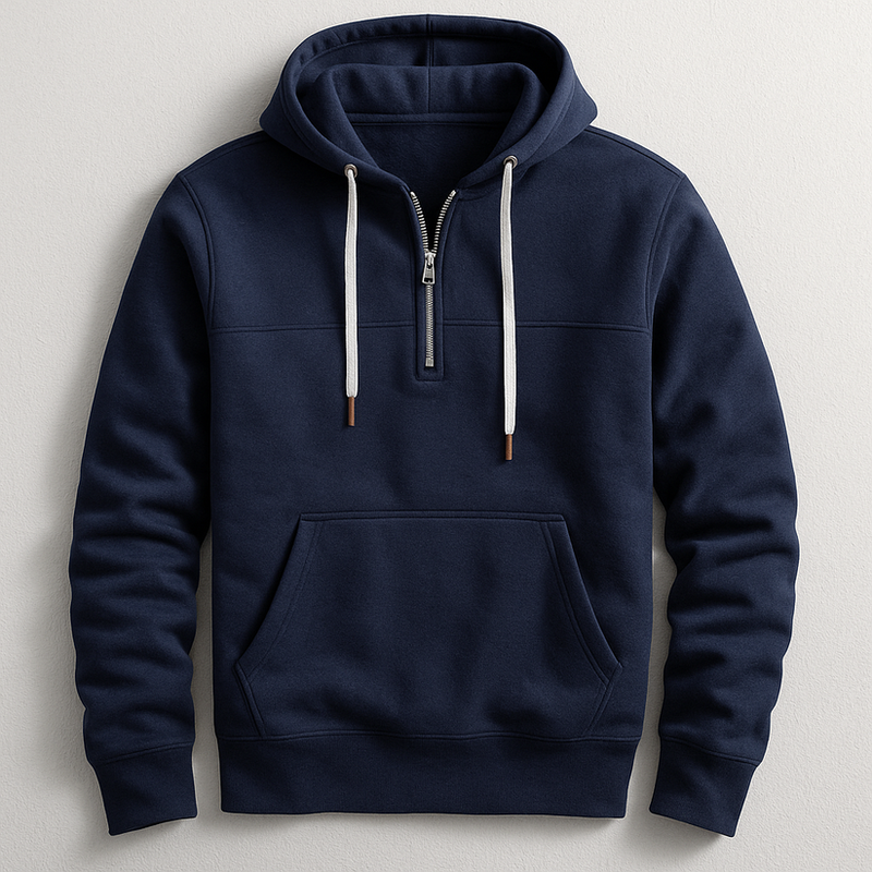 Elegant Zip Hoodie