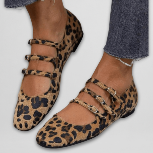 Gesche | Animal-Print Ballerinas