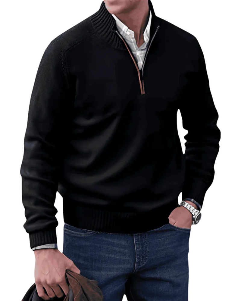 Casual Zip Sweater
