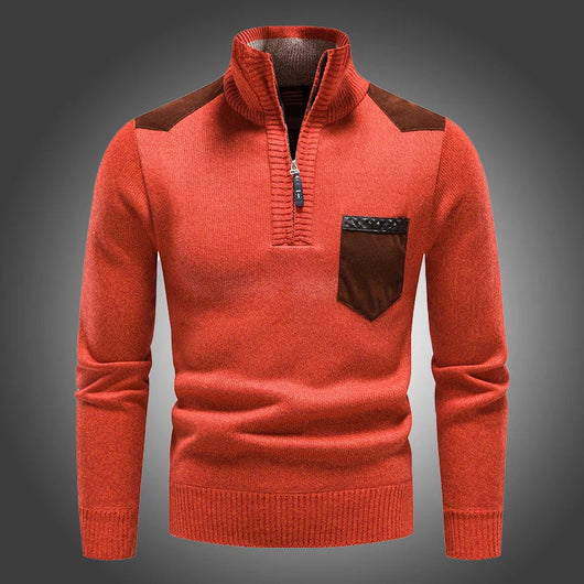 Wool Zip Sweater