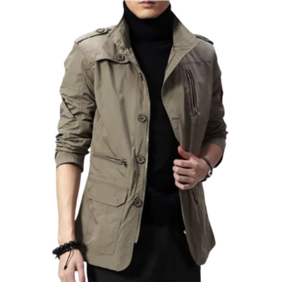 Elegant Windproof Jacket