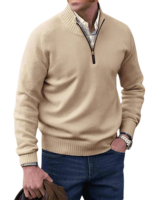 Casual Zip Sweater