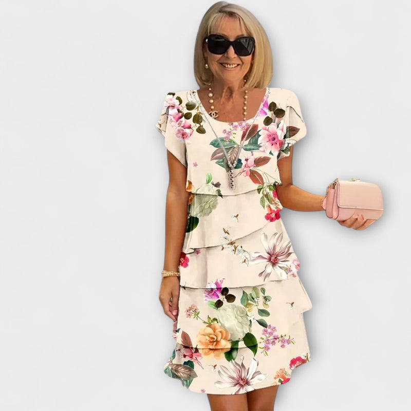 Lillian - Floral Elegance Dress
