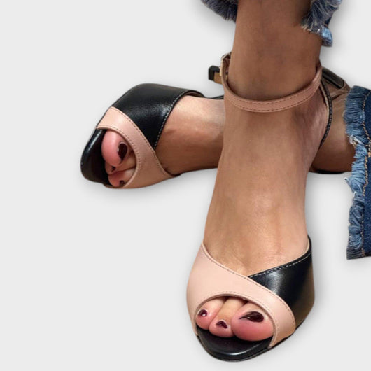 Noirella β Two-Tone Elegance in Pink