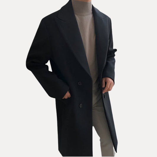 Elegant Double Breasted Coat
