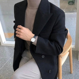 Elegant Double Breasted Coat