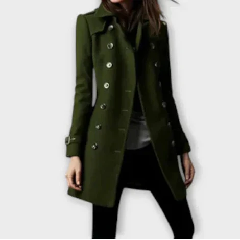 Linda - Double-Breasted Trench Coat