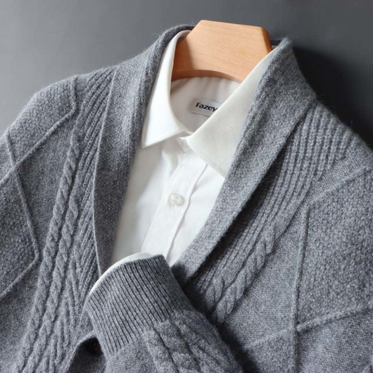 Savoca Merino Wool Cardigan