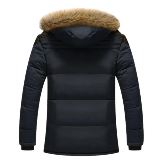 Elegant Padded Fleece Winter Jacket