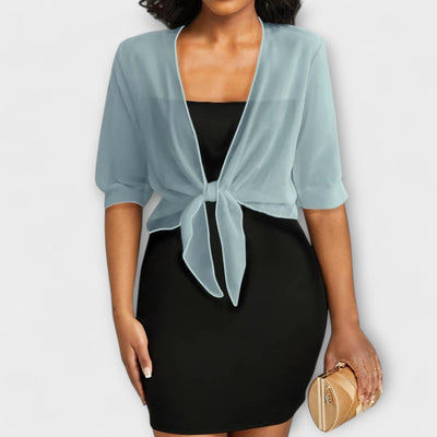 Olivia – Blouse with Open Front