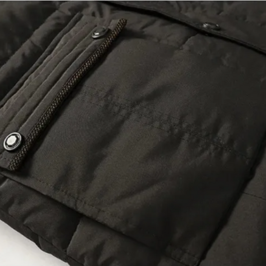 Elegant Padded Fleece Winter Jacket