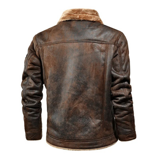 Dobromir - Warm and Versatile Leather Jacket