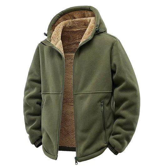 Elegant Wool Windproof Jacket