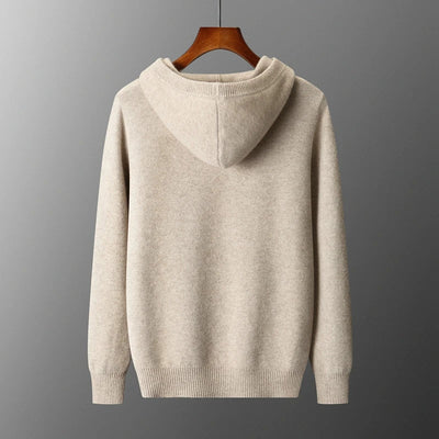 Elegant Merino Wool Hoodie