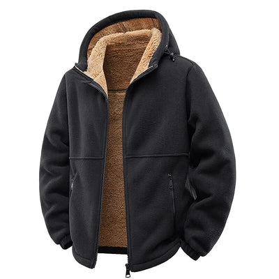 Elegant Wool Windproof Jacket