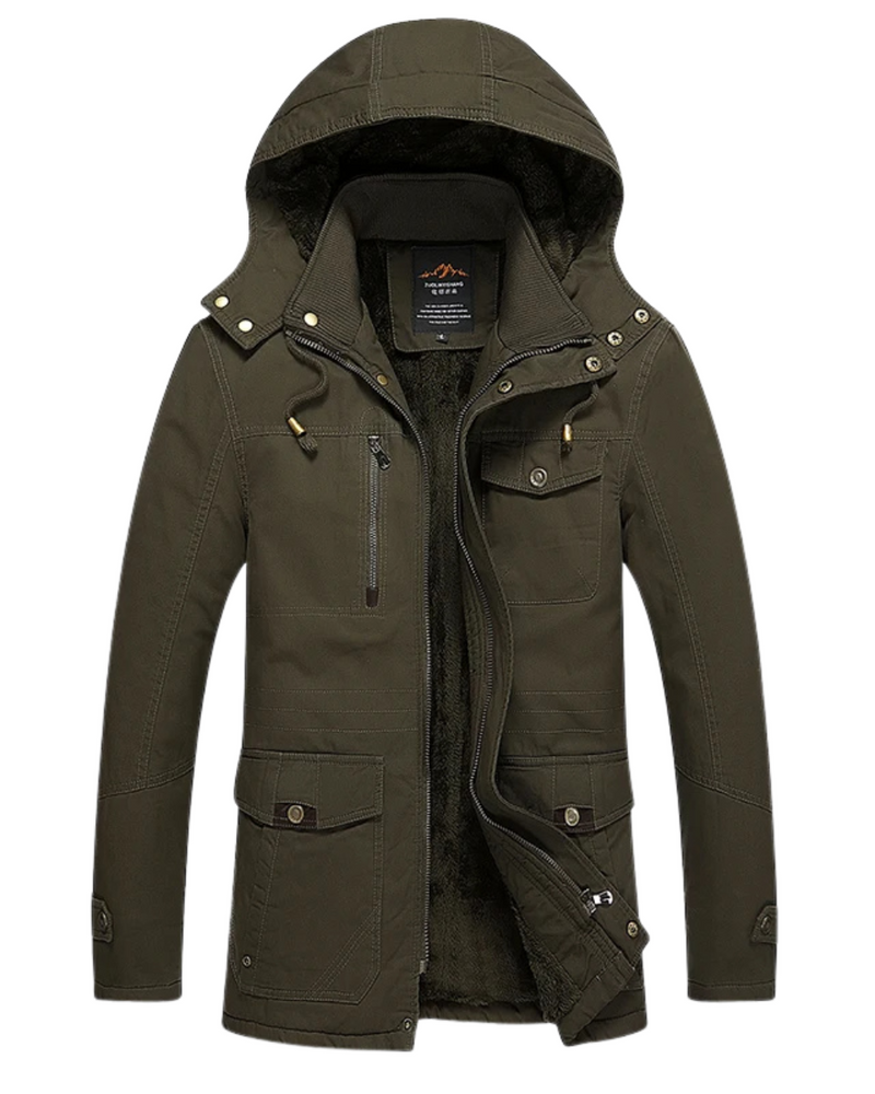 Elegant Cotton Padded Winter Jacket