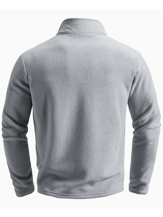 Long Sleeve Zip Sweater