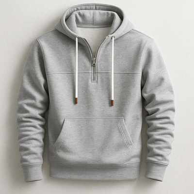 Elegant Zip Hoodie