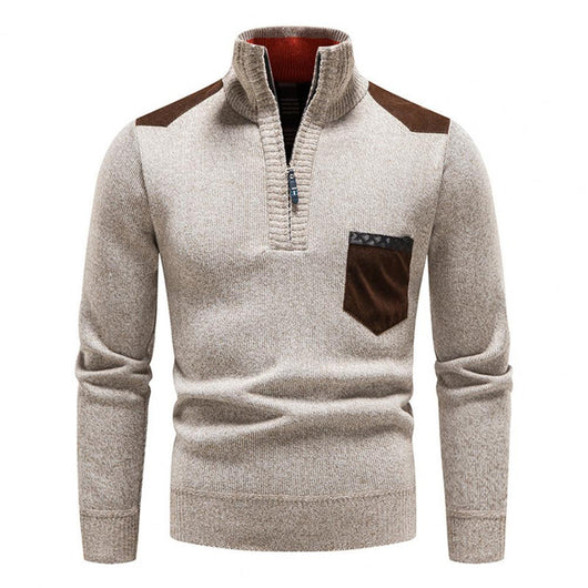 Wool Zip Sweater