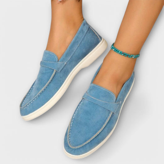 Elegant Women's Suede Loafers