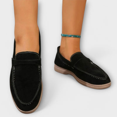 Elegant Women's Suede Loafers
