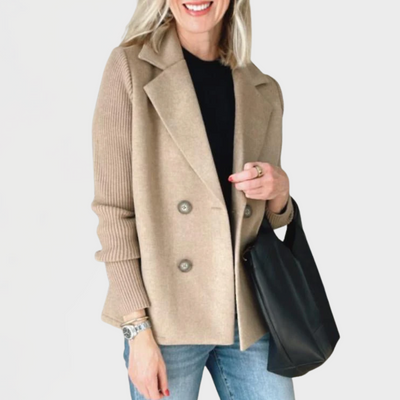 Lena - Elegant Knitted Blazer