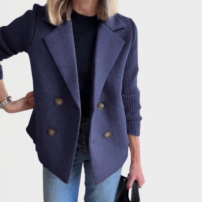 Lena - Elegant Knitted Blazer