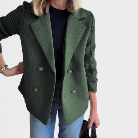Lena - Elegant Knitted Blazer