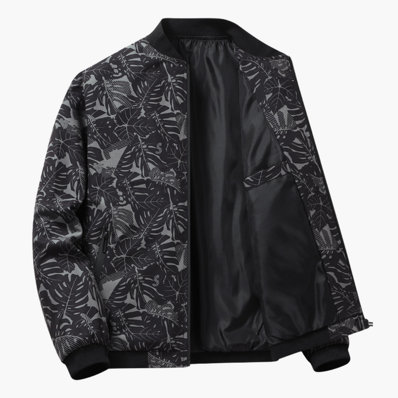 Elegant Men's Bomber Jacket