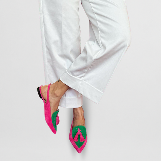 Layla | Colorful Pointed Loafers