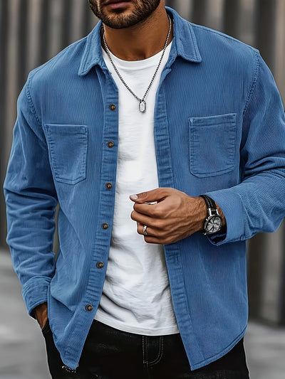 Casual Corduroy Cardigan