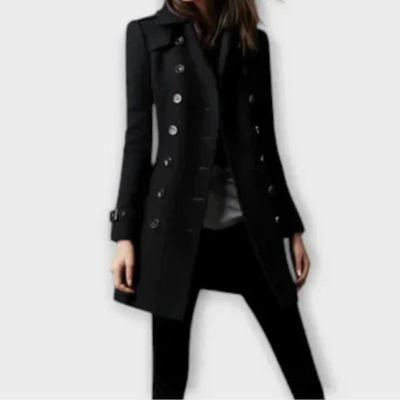 Linda - Double-Breasted Trench Coat