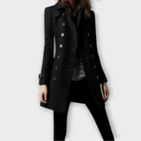 Linda - Double-Breasted Trench Coat