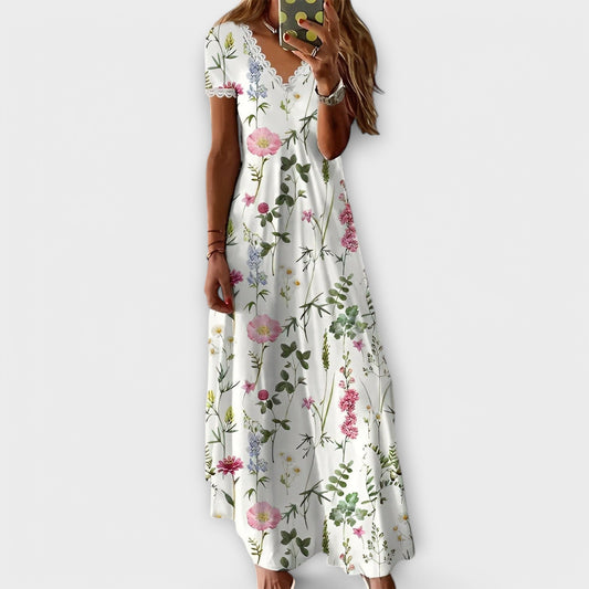 Alma - Elegant, Stylish Flower Dress
