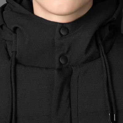 Elegant Long Men's Jacket