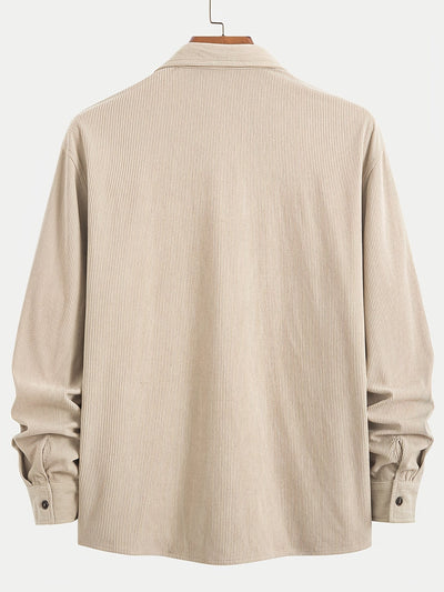 Casual Corduroy Cardigan