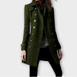 Linda - Double-Breasted Trench Coat