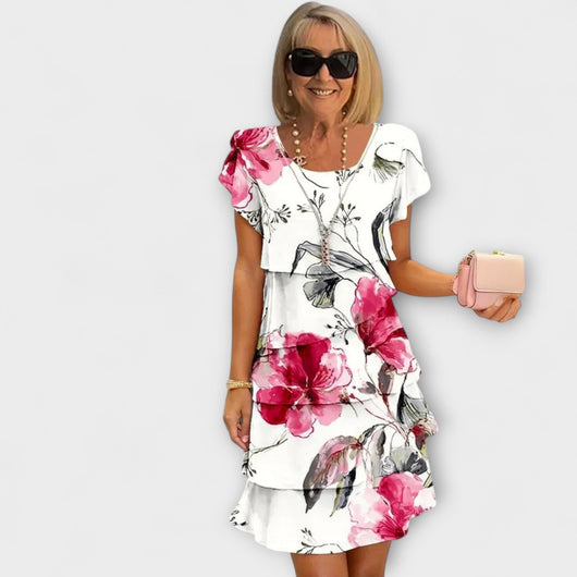 Lillian - Floral Elegance Dress