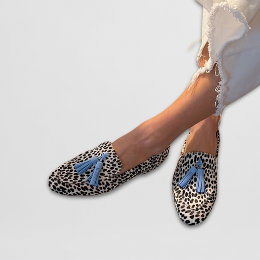 Christel | Polka Dot Moccasins