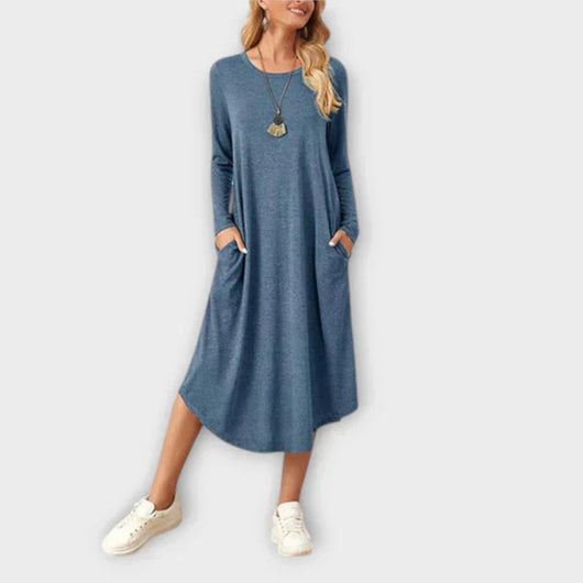 Winter Dress with Long Sleeves