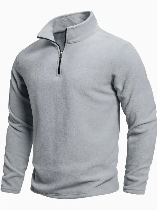 Long Sleeve Zip Sweater