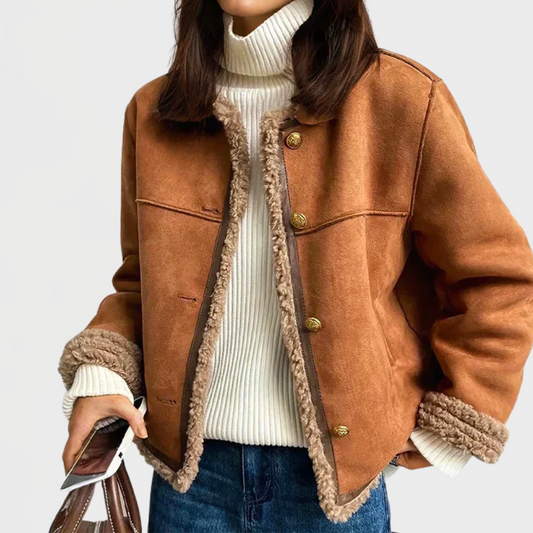 CHARLIE™ | WARM AND REFINED LEATHER JACKET