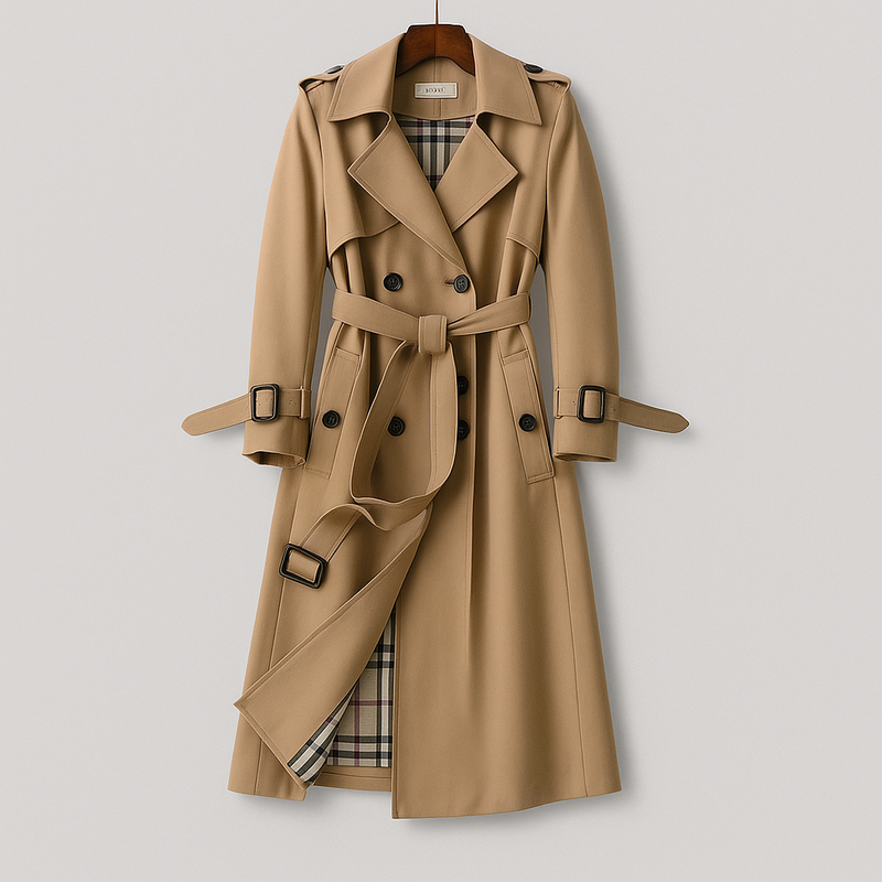 Isabella  Belted Trench Coat