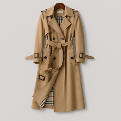 Isabella  Belted Trench Coat