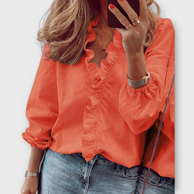 Sarah – An Elegant and Unique Blouse