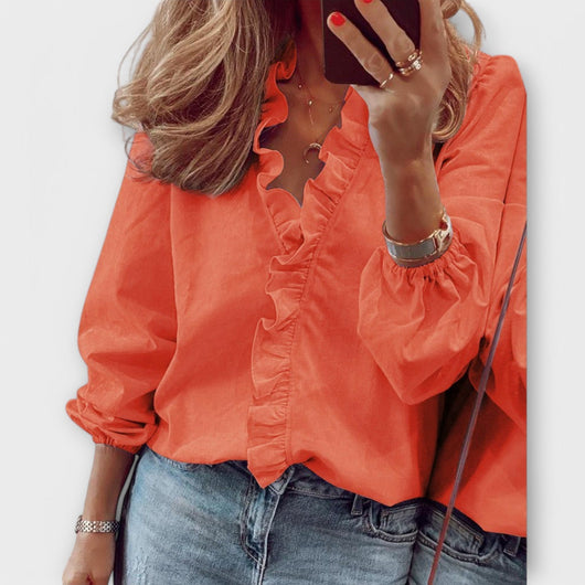 Sarah – An Elegant and Unique Blouse