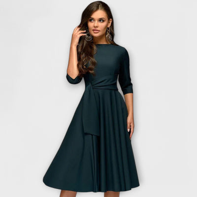 Nola | Versatile Belted Swing Dress
