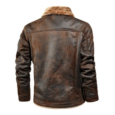 Dobromir - Warm and Versatile Leather Jacket